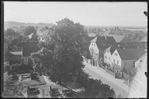 Brockwitz. Kirche , Schule, Dresdner Straße