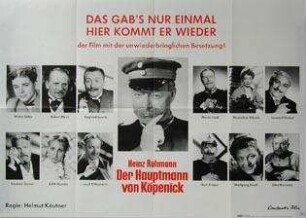 Der Hauptmann von Köpenick
