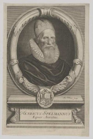 Bildnis des Henricus Spelmannus