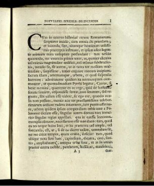 Disputatio Iuridica De Icendiis.