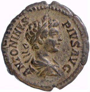 Münze, Denar, 201 - 206