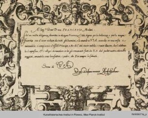 Plan der Stadt Florenz