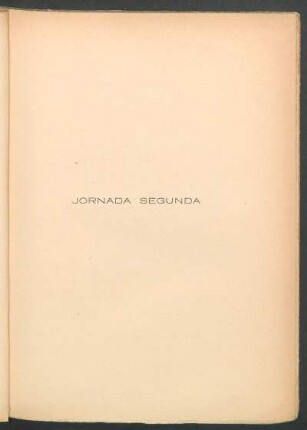 Jornada segunda
