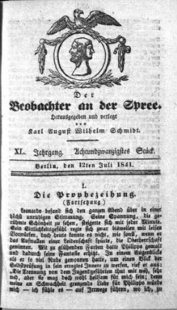 28. Stueck, 12. Juli 1841