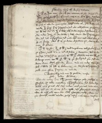 Angehängte Rezepte des Basilius Valentinus