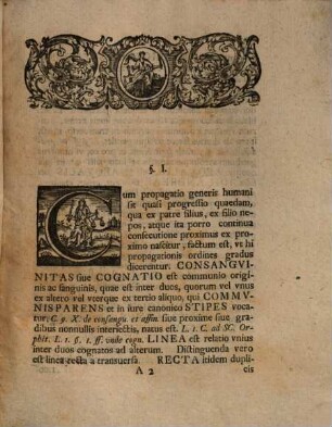Dissertatio Periodica De Computandis Gradibus Consanguinitatis Et Affinitatis; D. XXVII Octobr. MDCCXXXVI. Publicae Disquisitioni Exponenda