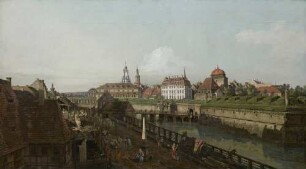 Die ehemaligen Festungswerke von Dresden