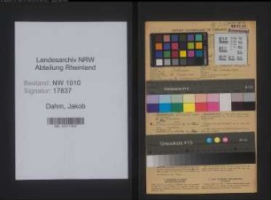 Entnazifizierung Jakob Dahm , geb. 02.01.1881 (Bahnwart)