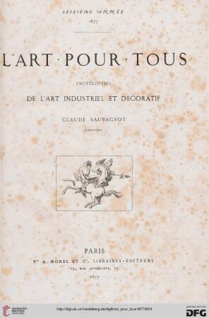 16: L' art pour tous: encyclopédie de l'art industriel et décoratif