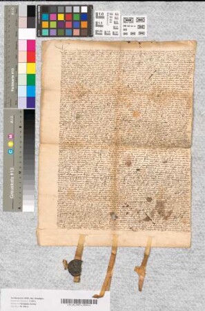 Der corveyische Abt Hermann von Stockhausen verpfändet seinem Vettern Lambert von Stockhausen die Tonenburg (Toneburg) für 200 rheinische Goldgulden.