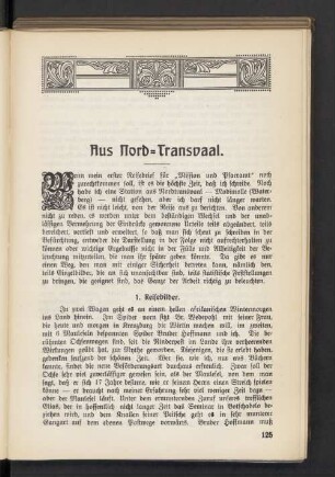 Aus Nord-Transvaal