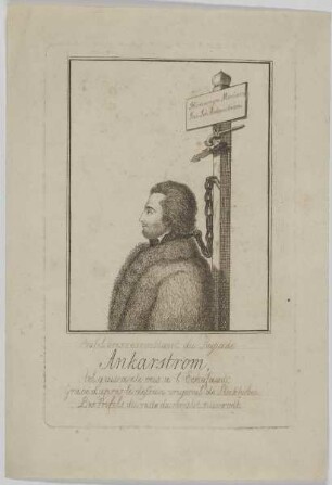 Bildnis des Jac. Joh. Ankarstrom