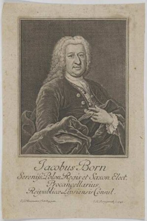 Bildnis des Jacobus Born