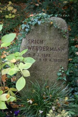 Grabmal Erich Werdermann