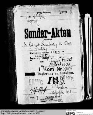 Be- und Entwässerung der Stadt Perleberg