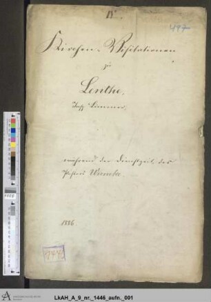 Lenthe: Visitationsakten