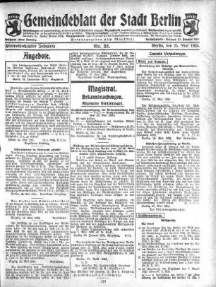 1924,21: Nr. 21, 25. Mai 1924