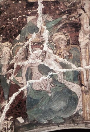 Kreuzigung Christi mit Stifterpaaren