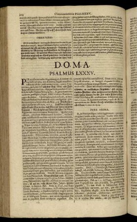 Psalmus LXXXV. - Psalmus LXXXIX.