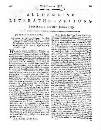 Briefe eines deutschen Greises an deutsche Männer. Frankfurt, Leipzig: 1787