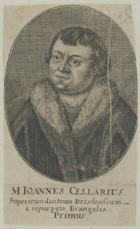 Bildnis des Ioannes Cellarius