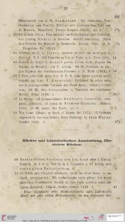 Bücher mit künstlerische Ausstattung, illustrirte Bücher (Nr. 69 - 56)