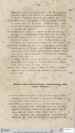 Bücher mit künstlerische Ausstattung, illustrirte Bücher (Nr. 69 - 56)