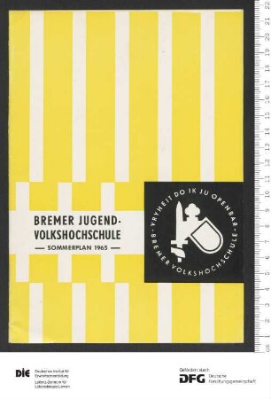 Jugendprogramm 2. Trimester 1965