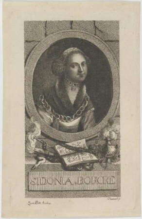 Bildnis der Sidona von Borcke