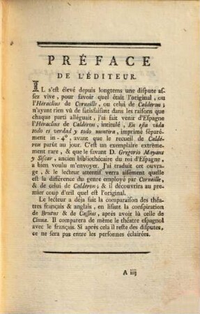 Théatre de P. Corneille : avec des commentaires, & autres morceaux intéressans. 5