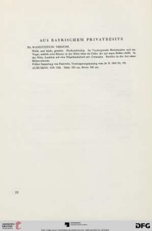 Aus bayrischem Privatbesitz (Nr. 57a)