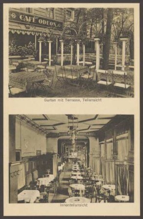 Ansichtskarte "Conzert-Café Odeon", Hasenheide 39 [2/2]