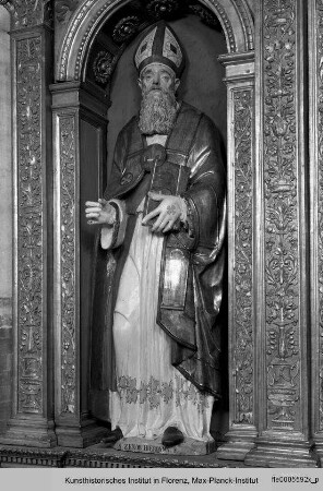 Altar des Heiligen Johannes der Täufer : Heiliger Zenobius