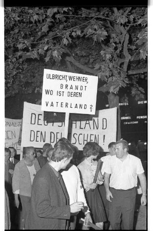 Kleinbildnegativ: Demonstrationen, 1968