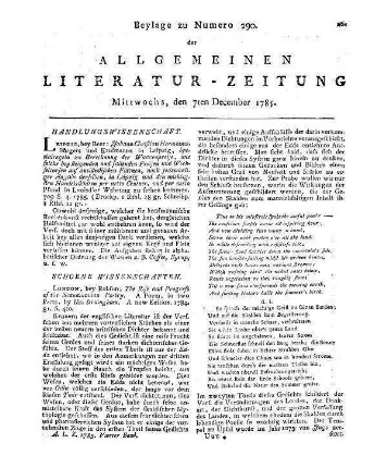 The monthly review. [September 1785]. London [1785]