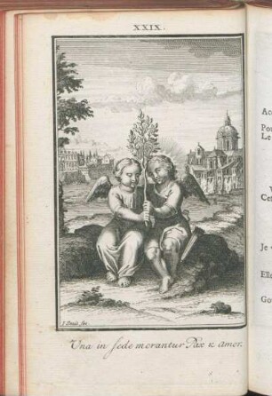 XXIX. [La Paix & l'Amour vont ensemble.]