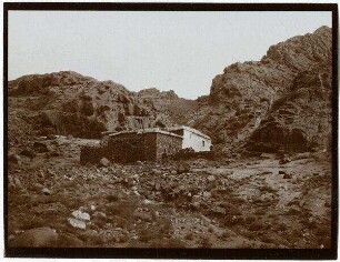 Eliaskapelle [Gebel musa] vom Abstieg (auf Sinai)