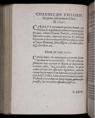 Chronicon Philippi Bergom. ad annum Christi 1347. / Idem ad ann. 1362