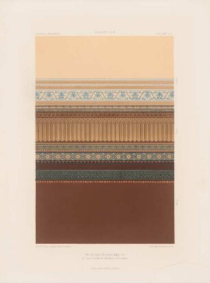 Haus F. Hachez, Dresden: Wand- und Deckenmalerei (aus: Architektonisches Skizzenbuch, H. 98/4, 1869)