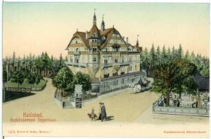 Karlsbad. Café Jägerhof (Etablissement Jägerhaus)
