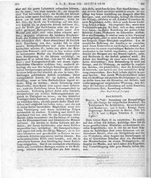 Sachs, S.: Sammlung von Bauanschlägen für alle Zweige der bürgerlichen Baukunst. Ein Taschenbuch für Architekten, Gewerksmeister und Bauherren. Berlin: Voß 1828