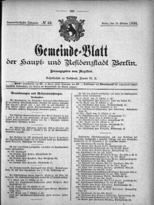 1898,44: No. 44, 23. Oktober 1898