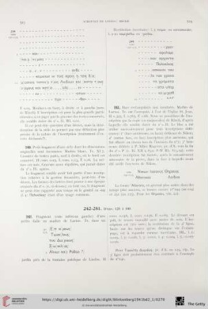 242-281. D'env. 125 à 100
