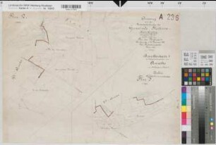 Amecke (Sundern), Teilung der Feldmark Amecke, Bl.9 Brouillonkarte 1 Flur 2,8