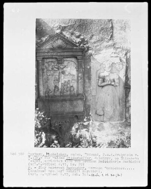 Grabstein für Ruland Nidderhofer und seiner Frau Elisabeth