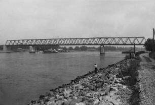 Eisenbahnbrücke Germersheim/Rhein