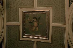 Putto mit Attributen des Hermes
