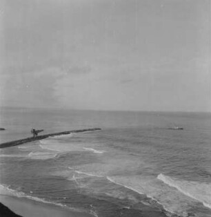 Blick auf den "Bluff" : Blick vom Leuchtturm auf die Landzunge namens "Bluff" in Durban.