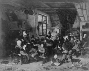 Inneres einer Bauernschenke