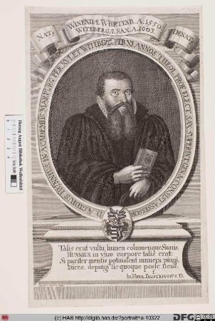 Bildnis Aegidius Hunnius d. Ä.